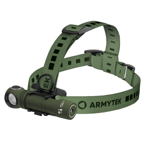 Armytek - Headlamp Wizard C2 Pro - Magnetic Charger - 2500 lm - 18650 - Olive - F08701CO - LED Flashlights