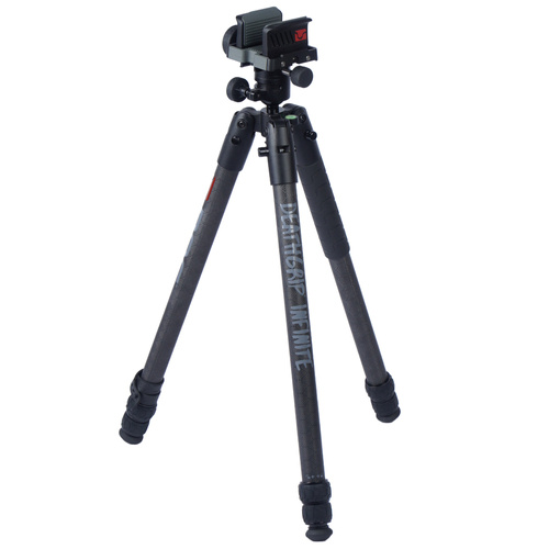 BOG - Shooting Tripod Deathgrip Infinite CF - Carbon Fiber - Arca Swiss Rail - Black - 1163389 - Bipods & Gun Rests