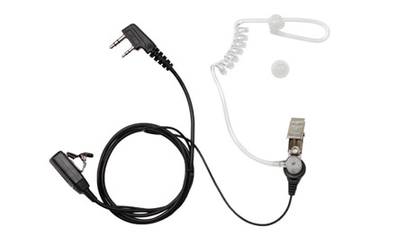 BaoFeng - Transparent earpiece "Security" - Kenwood Plug - Communication