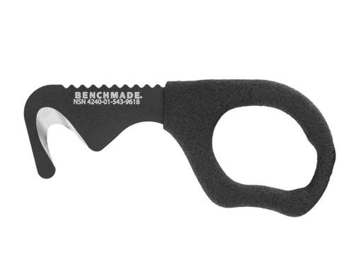 Benchamde - Rescue Knife 7 Hook - Black  - 7BLKW - Rescue Knives