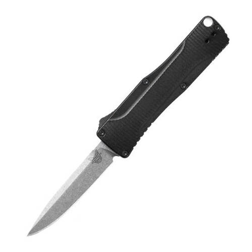 Benchmade - 4850 OM OTF Auto Knife - CPM-S30V - Black - 4850 - Spring Assisted Knives