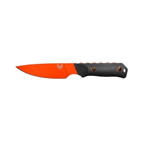 Benchmade - Hunting Knife 15600OR Raghorn - CPM CruWear - Black/Orange - 15600OR - Fixed Blade Knives