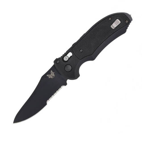 Benchmade - Tactical Knife Auto Triage  - Automatic - Black - 9170SBK - Folding Blade Knives