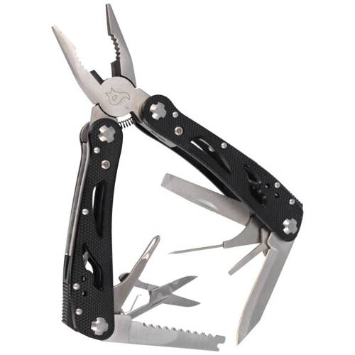 BlackFox - Multitool BF-201 - 9 Tools - Black - Multitool