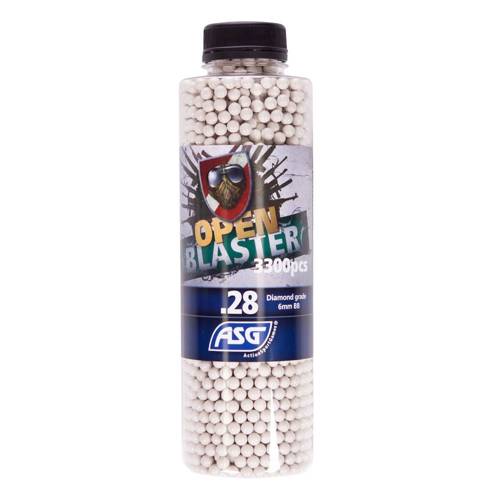 Blaster - Biodegradable Airsoft BB Open Blaster - 0.28 g - 3300 rds - 19421 - 0.28 g BBs