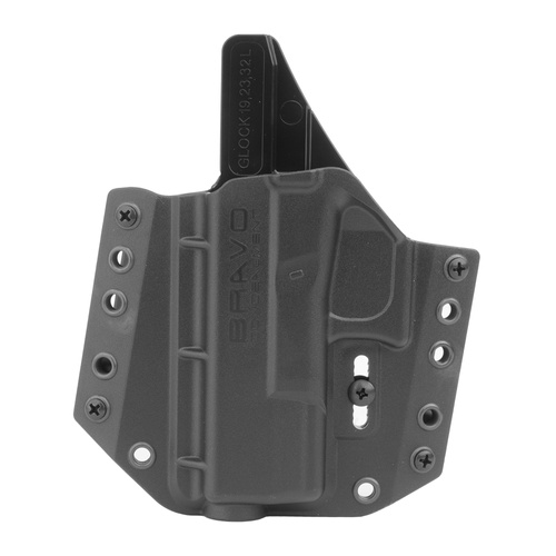 Bravo Concealment - OWB Holster for Glock 19, 23, 32, 45 Pistol - Left Hand - Polymer - BC10-1005 - OWB Holsters