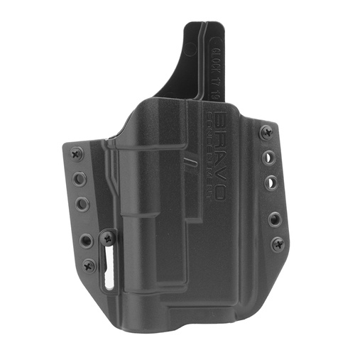 Bravo Concealment - OWB Holster for Glock Pistol with TLR-1 HL Flashlight - Right Hand - Polymer - BC30-1004  - OWB Holsters