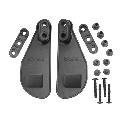 Bravo Concealment - Paddle Attachments to OWB Holsters and Pouches - Black - BC70-1001  - Accessories & Attachments