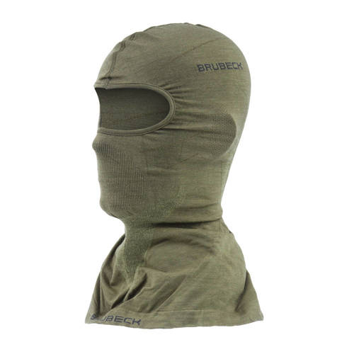 Brubeck - Thermoactive Balaclava Ranger Wool - Khaki - KM1037U - Thermoactive Underwear