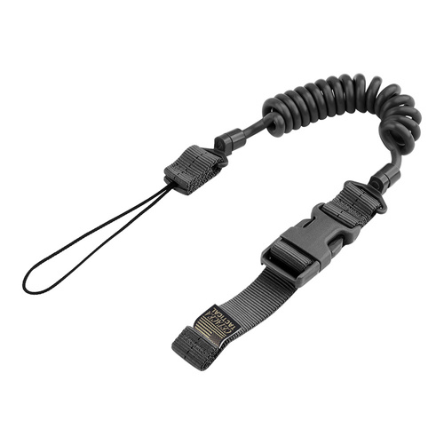 Cetacea Tactical - Basic Belt Loop Pistol Lanyard - Black - TA-PRL1B-BLK - Tactical Lanyards