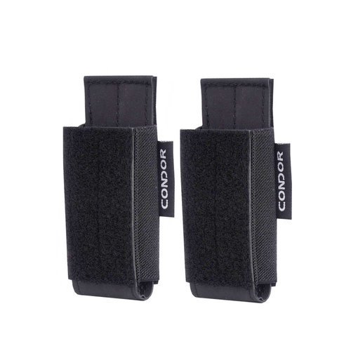 Condor - QD Pistol Mag Pouch - Black - 2 pcs - 221113-002 - Tactical Vests & Chest Rigs