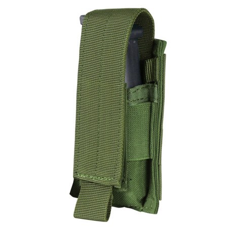 Condor - Single Pistol Mag Pouch - Olive Drab - MA32-001 - Magazine & Ammo Pouches