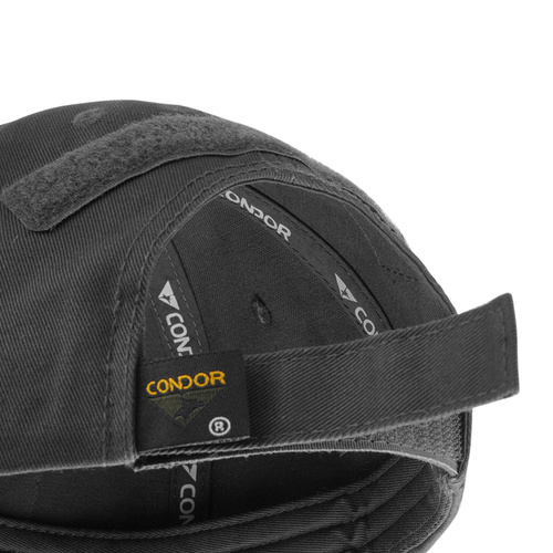 Condor - Tactical Cap - Black - TC-002 - Baseball & Patrol Caps