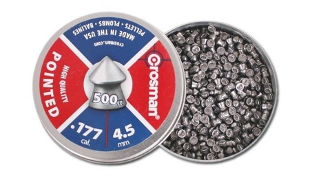 Crosman - Pellets Pointed - 500 rounds - 4,5 mm - Diabolo