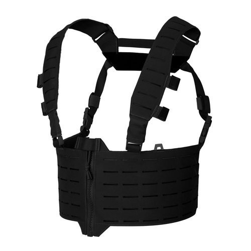 Direct Action - Chest Rig WARWICK Zip Front® - Black - Cordura 500D - CR-WRWZ-CD5-BLK - Chest Rig Vests