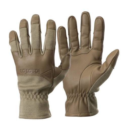 Direct Action - Crocodile FR Gloves Long® - Goatskin - Light Coyote - GL-CRFL-NMX-LTC - Tactical Gloves