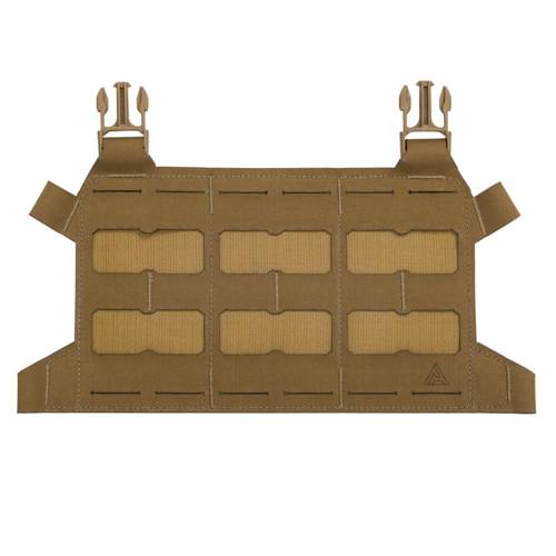 Direct Action - Front Panel Skeletonized Plate Carrier Flap - Coyote Brown - PC-SKFP-CD5-CBR - Accessories