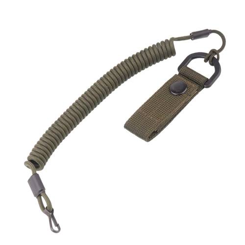 EDCX - Elastic Lanyard with Belt Loop - Army Green - 2208 - Tactical Lanyards