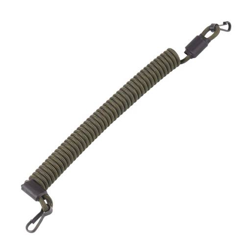 EDCX - Elastic Lanyard with Carbiners - Army Green - 3083 - Tactical Lanyards