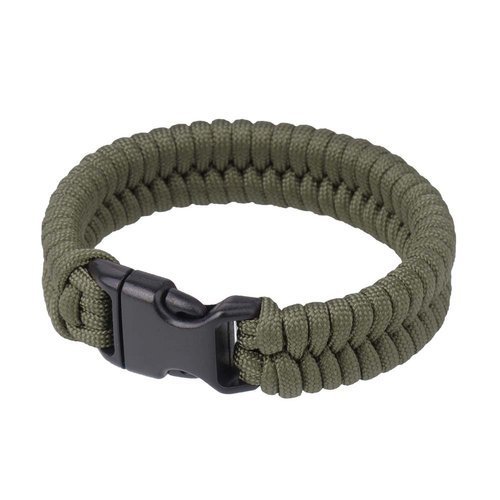 EDCX - "Fish" Survival Bracelet - Army Green - 2178 - Paracord