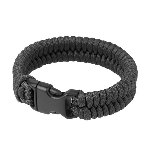 EDCX - "Fish" Survival Bracelet - Black - 2179 - Paracord