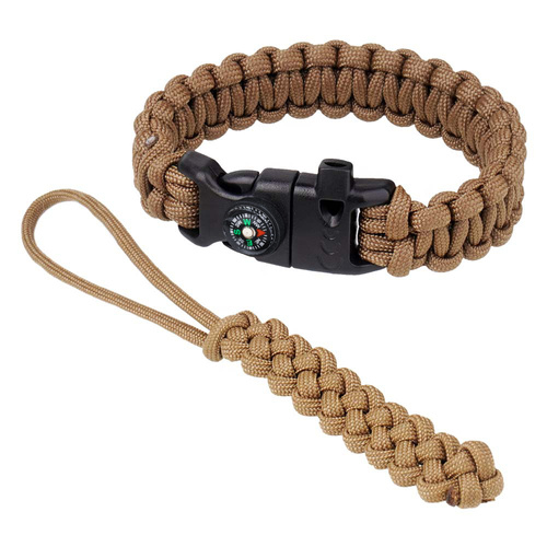 EDCX - "Flaming Lizzard" Fire-starting Tool - Coyote Brown - 2348 - Paracord