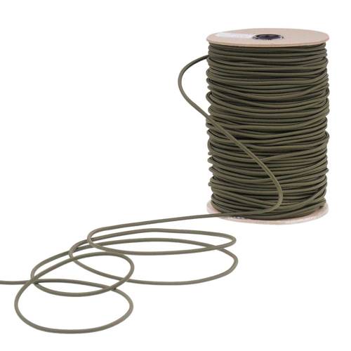 EDCX - Shock Cord - 3,6 mm - Army Green - 1 metre - Paracord