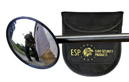 ESP - Tactical Mirror for Telescopic Baton, with case - 71 mm - M-2 HOLDER - Detection mirrors