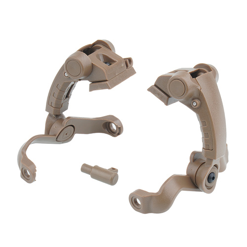 Earmor - M16 Rail Mount Kit for Earmor Mark 3 to ARC Rails - Coyote Tan - Accessories