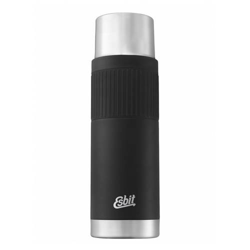 Esbit - Sculptor Vacuum Flask - 1L - Black - VF1000SC-SL-BK - Gift Idea up to €50