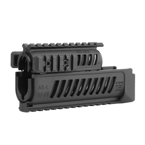 FAB Defense - AK-47 Quad Rail Polymer Handguard - Black - AK Platform