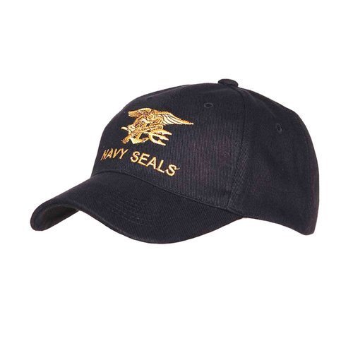 FOSTEX - Baseball Cap Navy Seals - Black - Baseball & Patrol Caps