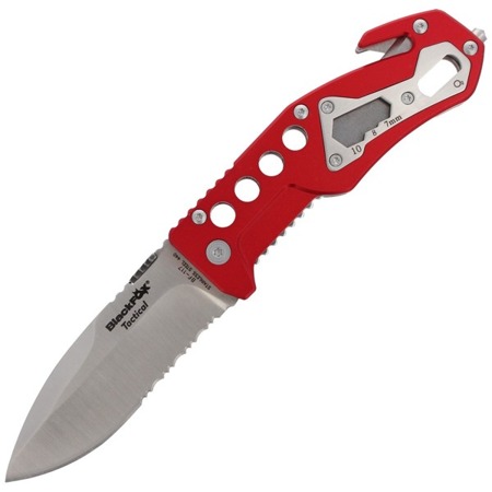 FOX - Knife BlackFox Rescue Folder - Red - BF-117 - Folding Blade Knives