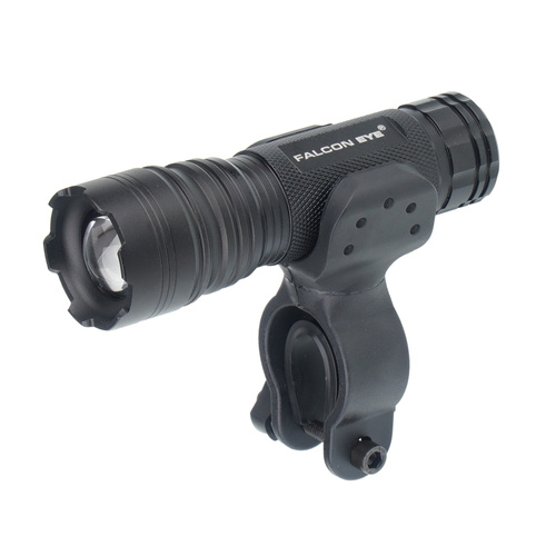 Falcon Eye - Flashlight with Bike Mount Alpha LED - 450 lm - Black - FHH0132 - LED Flashlights