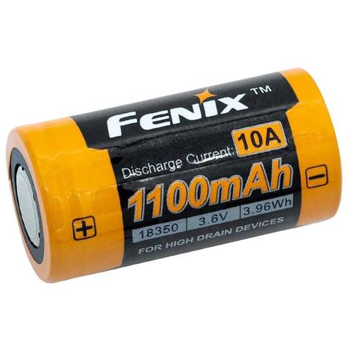 Fenix - 18350 1100 mAh 3,6V Li-ion Battery - ARB-L18-1100P - Batteries