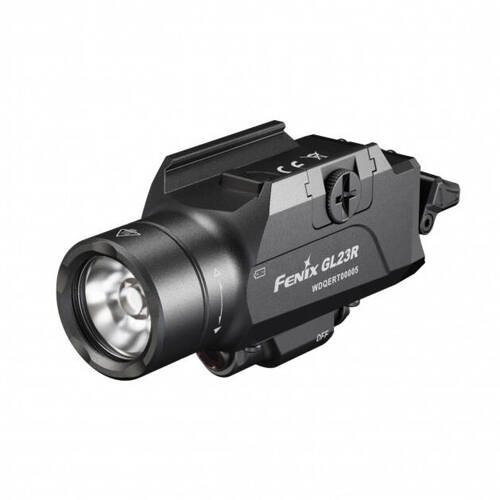 Fenix - Flashlight Tactical Weapon with Laser GL23R - Luminus SFT40 LED - 1200 lm - Black - GL23R - Other Accessories 