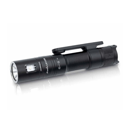 Fenix - LED Flashlight LD12R with Rechargeable Battery - 600 lm - Black - LD12R - LED Flashlights