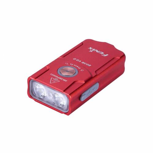 Fenix - Pocket Flashlight LED E03R - EDC - 500 lumens - Red - E03R V2.0 rose red - LED Flashlights