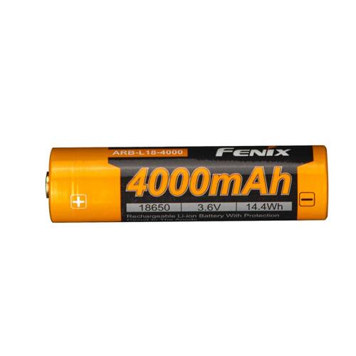 Fenix - Rechargeable Battery ARB-L18 USB - 4000 mAh - 3,6V - ARB-L18-4000 - Batteries