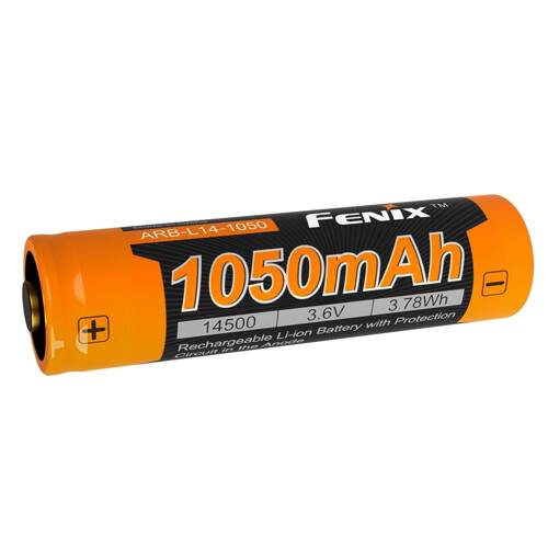 Fenix - USB Battery ARB-L14 14500 - 1050 mAh - 3,6V - ARB-L14-1050 - Batteries