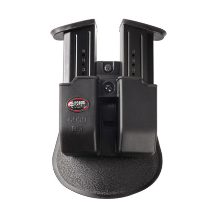 Fobus - Double Magazine Pouch for Walther, CZ, S&W 9mm, .40 - Rotating Paddle - 6909ND RT - Holsters for Magazines