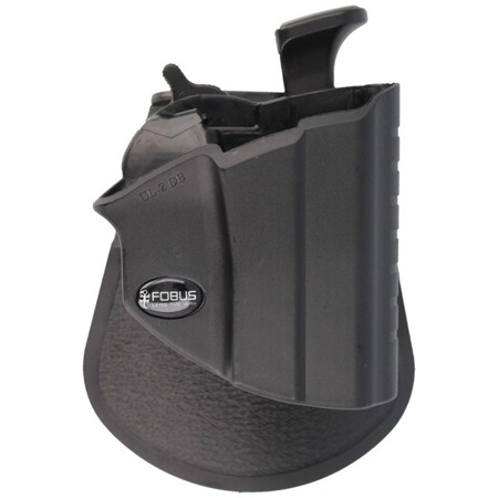 Fobus - Holster for Glock 17, 19, 19X, 22, 23, 31, 32, 34, 35, 45 - Rotating Paddle - Right - GL-2 DB - OWB Holsters