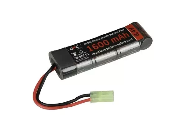 GFC Energy - Battery for ASG NiMH 8.4V 1600mAh - Tamiya Mini - GFE-06-003043 - NiMH 8.4 V Batteries