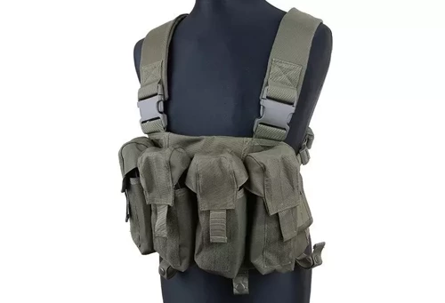 GFC Tactical - Chest Rig Tactical Vest - Olive - GFT-18-000927 - Chest Rig Vests