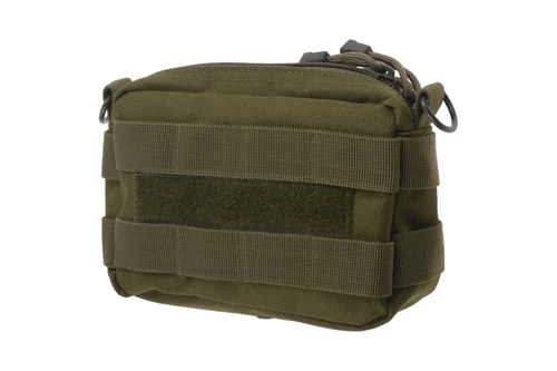 GFC Tactical - Horizontal Universal Cargo Pouch - Nylon - MOLLE - Olive - GFT-19-023984 - Universal & Cargo Pouches