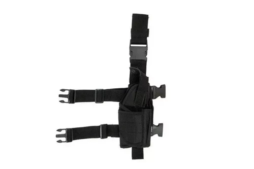 GFC Tactical - Leg Holster with Magazine Pouch - Black - GFT-29-000227 - Leg Holsters