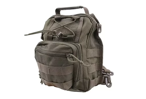 GFC Tactical - Tactical Shoulder Bag - MOLLE - Nylon - Olive - GFT-20-003681 - Outdoor Bags