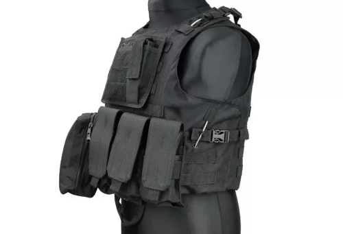 GFC Tactical - Tactical Vest FSBE AAV - Black - GFT-18-000330 - Integrated Vests