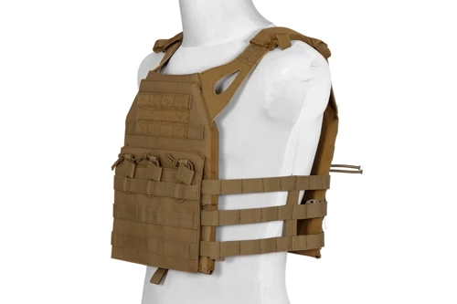 GFC Tactical - Tactical Vest Jump - Nylon - Tan - GFT-18-007454 - Integrated Vests