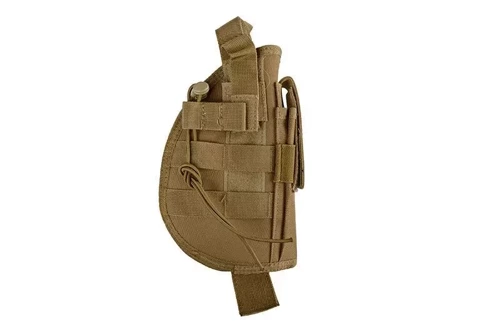 GFC Tactical - Universal Holster with Magazine Pouch - Brown - GFT-29-007446 - Modular MOLLE Holsters